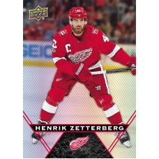 40 Henrik Zetterberg Base Card 2018-19 Tim Hortons UD Upper Deck